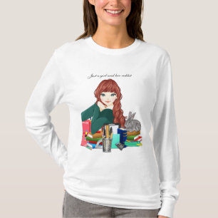 Shirt van meisjes en konijnen
