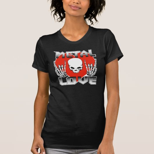 SHIRT VAN METAALLOVE LADIES (Voorkant)