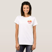 shirt van miami strand florida (Voorkant volledig)