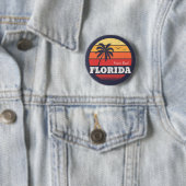 shirt van miami strand florida ronde button 5,7 cm (In situ)