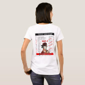 Shirt van Mozart "Mo-Z" (dameslicht) (Achterkant volledig)