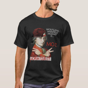 Shirt van Mozart "Mo-Z" (Donkere Mannen)