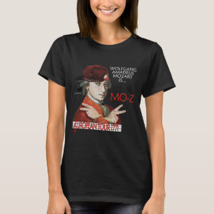 Shirt van Mozart "Mo-Z" (Europese rondleiding voor