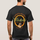 Shirt van Nashville Solar Eclipse Mannen (Achterkant)