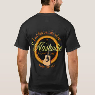 Shirt van Nashville Solar Eclipse Mannen