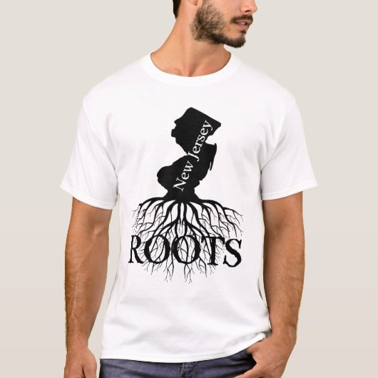 Shirt van New Jersey State Roots Women's of Mannen (Voorkant)