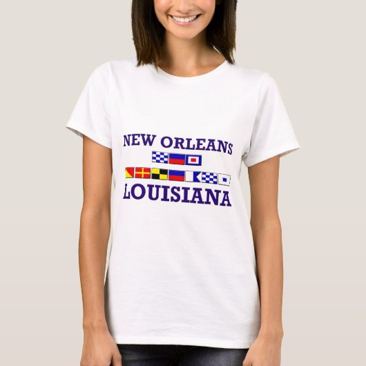 Shirt van New Orleans (Voorkant)