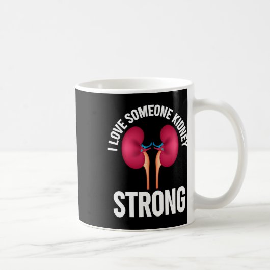 Shirt van nierziekte koffiemok (Rechts)