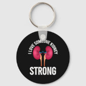 Shirt van nierziekte sleutelhanger (Voorkant)