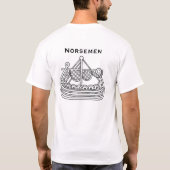 Shirt van noordsperma (Achterkant)