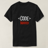 Shirt van ontwikkelaar Codencoder - programma met (Design voorkant)