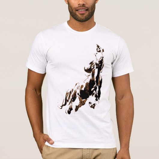 Shirt van paarden (Voorkant)