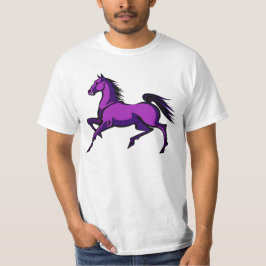 Shirt van Paarse paarden