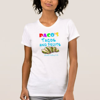 Shirt van pacos-tacos (tweezijdige vrouwen gemonte