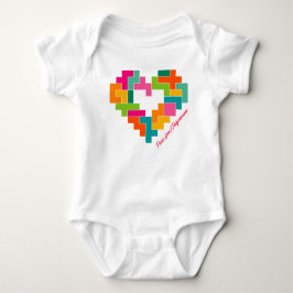Shirt van Piece, Love & Polyominoes Baby