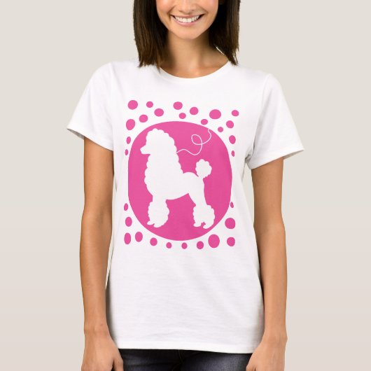 Shirt van poolrokken met pooldots (Voorkant)