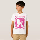 Shirt van poolrokken met pooldots (Voorkant volledig)
