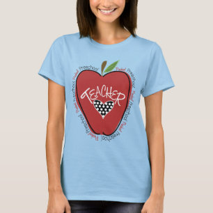 Shirt van preschoolleraar Red Apple