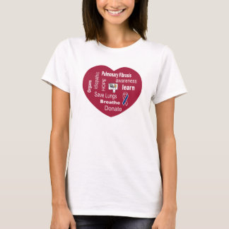 Shirt van pulmonale fibrose