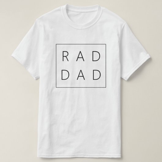 Shirt van Rad Pa voor Vaderdag (Design voorkant)