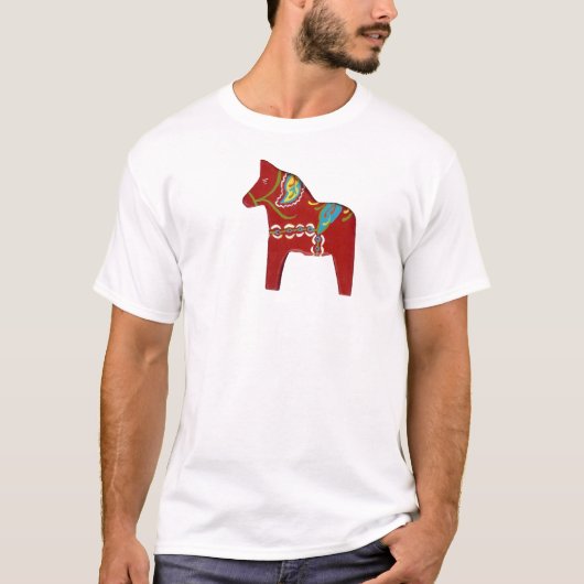 Shirt van Red Dala Horse (Voorkant)