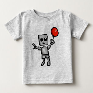 Shirt van Robot en Rode ballon