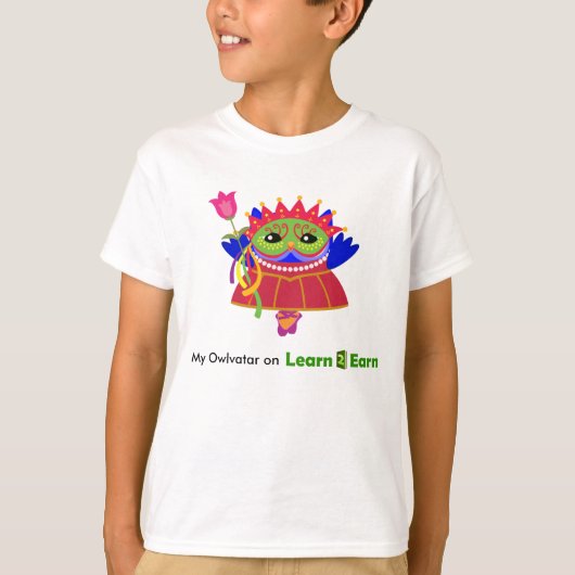 Shirt van Sienna's Owlvatar (Voorkant)