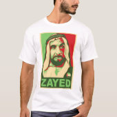 Shirt van sjeik Zayed (Voorkant)