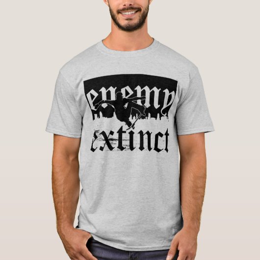 shirt van skylineblk uitgestorven (Voorkant)