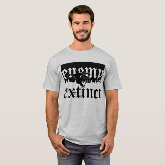 shirt van skylineblk uitgestorven (Voorkant volledig)