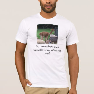 shirt van slechte haarsnit