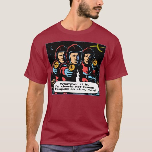 Shirt van spacemen (Voorkant)