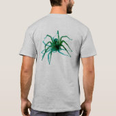 Shirt van spin (Ver. 2) Kleurrijke spinnen! (Achterkant)