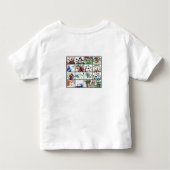 Shirt van Toddler met logo en waterverven (Achterkant)