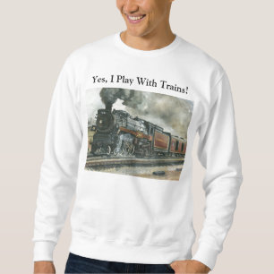 Shirt van treinzweet