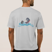Shirt van twee vun. dolfijn (Achterkant)