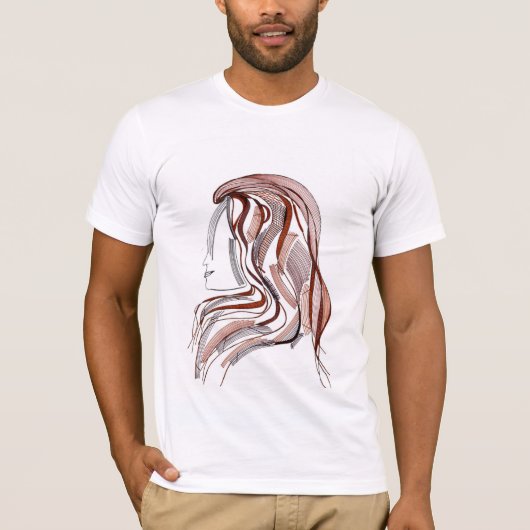 Shirt van virgo Zodiac Sign Mannen (Voorkant)