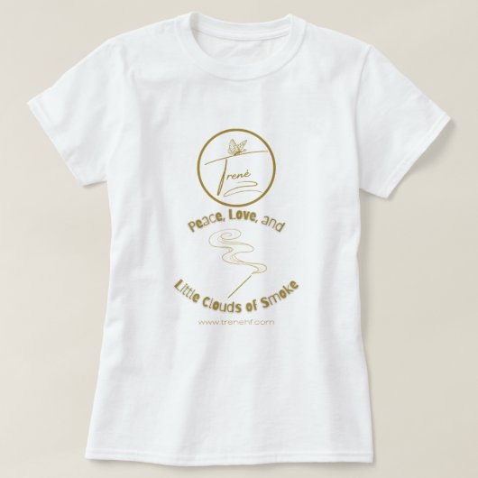 Shirt van vrede en liefde (Design voorkant)