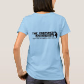 Shirt van vrouwelijke bemanningsleden, rood (Achterkant)