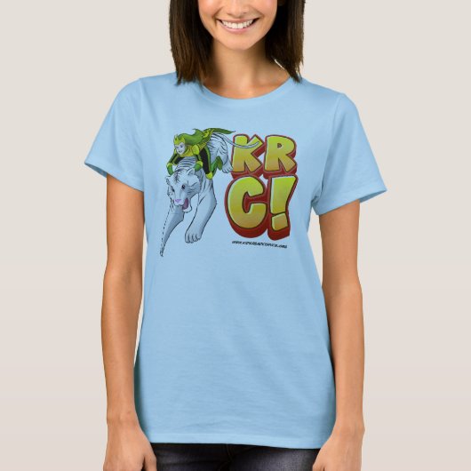 Shirt van vrouwelijke KRC-tijger (Voorkant)