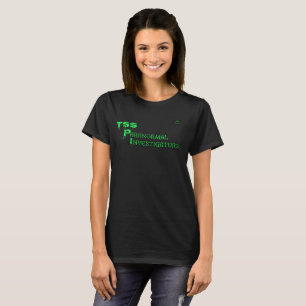 Shirt van vrouwelijke TSS-paranormale onderzoekers