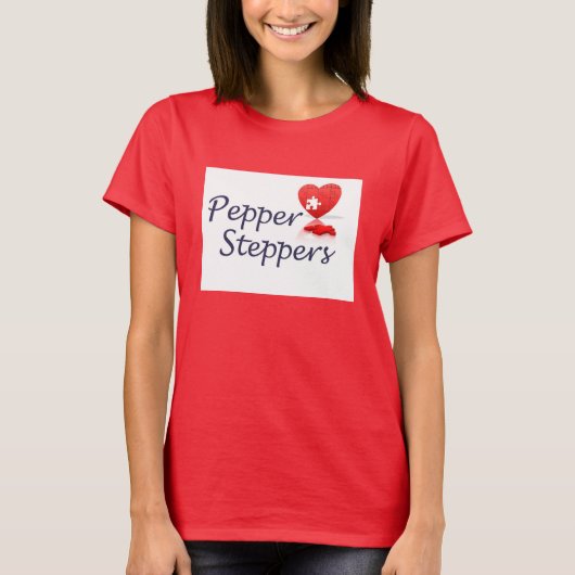 Shirt van vrouwen met kleur (Voorkant)