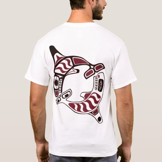 Shirt van  walvissen (Achterkant)