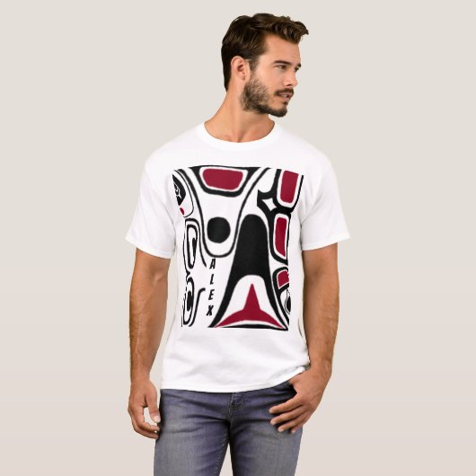 Shirt van  walvissen (Voorkant volledig)