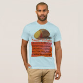 shirt van zoete aardappelen mannen (Voorkant volledig)