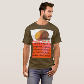 shirt van zoete aardappelen mannen (Voorkant volledig)