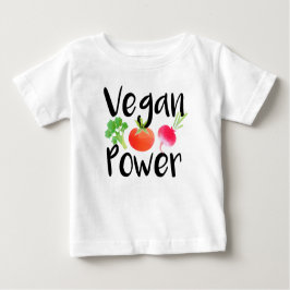 shirt "Vegan Power" baby