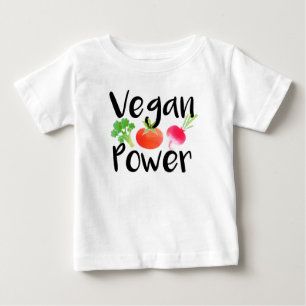 shirt "Vegan Power" baby
