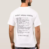 Shirt Verpleegdiagnose (Achterkant)