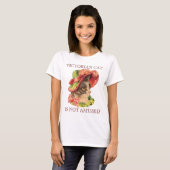 Shirt Victoriaans kattemem (Voorkant volledig)